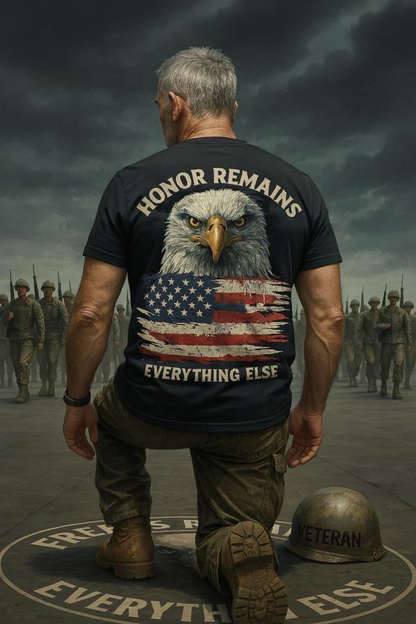 Confort Tee Cotton Army Honor Remains ZZ New York